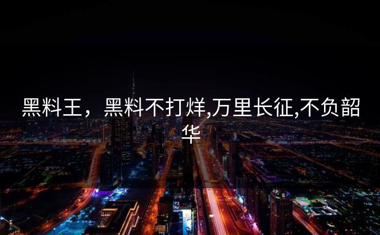 黑料王，黑料不打烊,万里长征,不负韶华